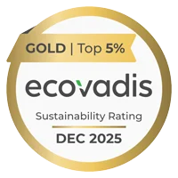 Ecovadis Gold Medal for CSR – Top 5%
